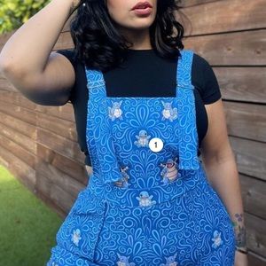 POKÉMON OVERALLS SIZE XS NWOT BLACKMILK BLUE